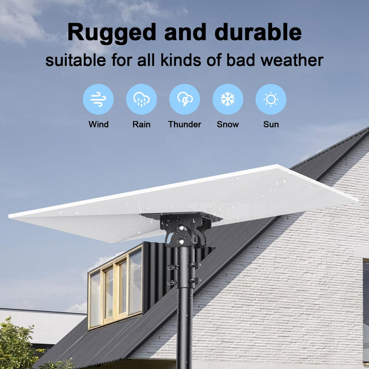 osknaruixi Starlink Gen 3 carbon steel frame provides durable construction.