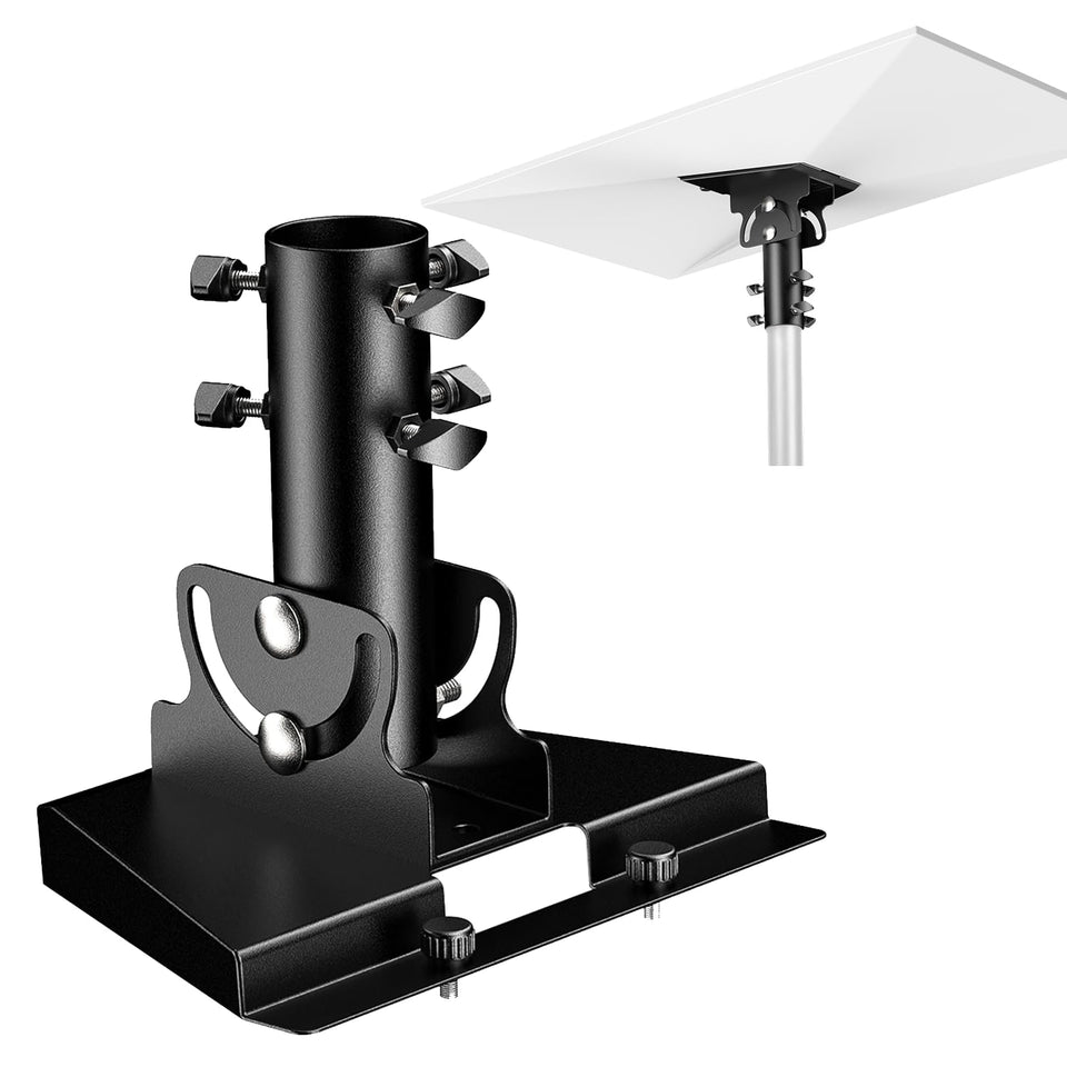osknaruixi Starlink Gen 3 mount side view for secure outdoor installation.