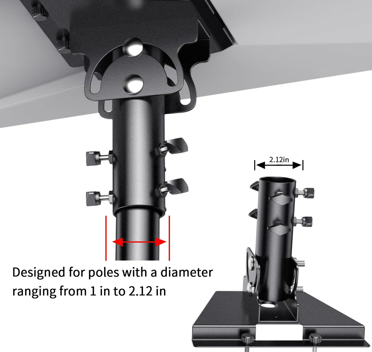 osknaruixi Starlink Gen 3 116mm sleeve depth adds robust support.