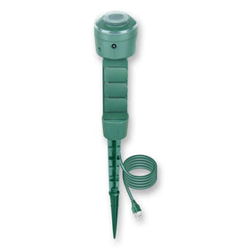 OSKOS rotating head close-up showing 180-degree rotation for flexible outlet orientation and better cable management