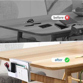 Osseph versatile desk organizer for tablets and files.