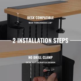 Osseph compatible with magnetic cable holders and USB hubs for tidy cords