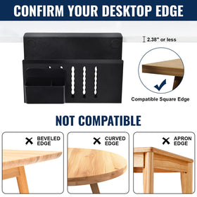 Osseph vertical layout frees desktop space while keeping files handy