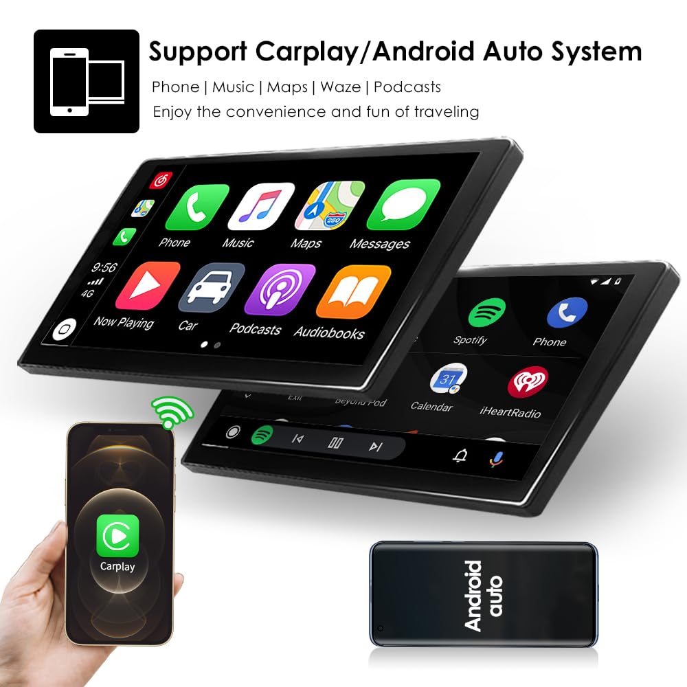 Ossuret Camaro Android Auto wireless CarPlay setup for seamless connectivity