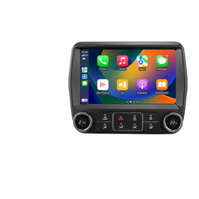 Ossuret Camaro Android 14 stereo front view showing dash integration and touchscreen