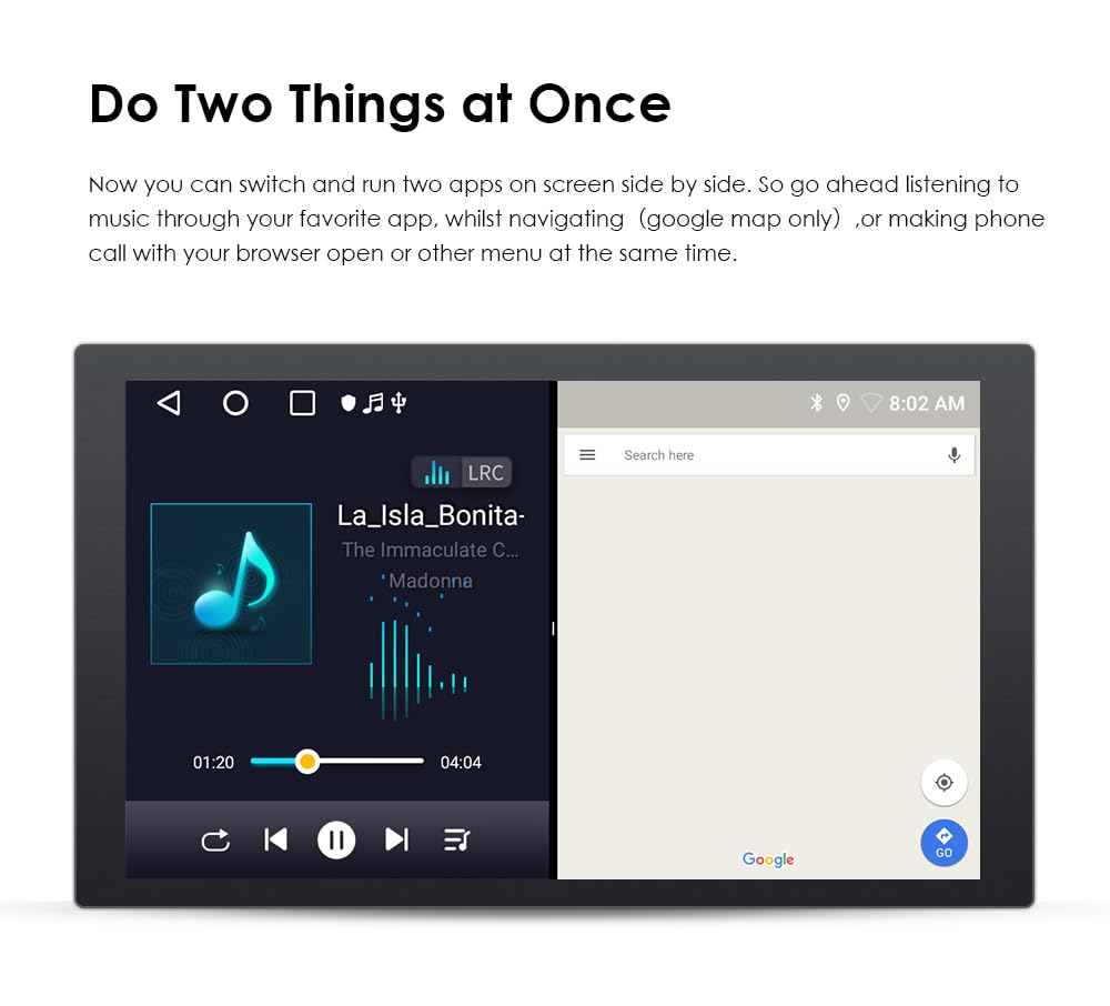 Ossuret Camaro Android 14 stereo voice control for safer driving