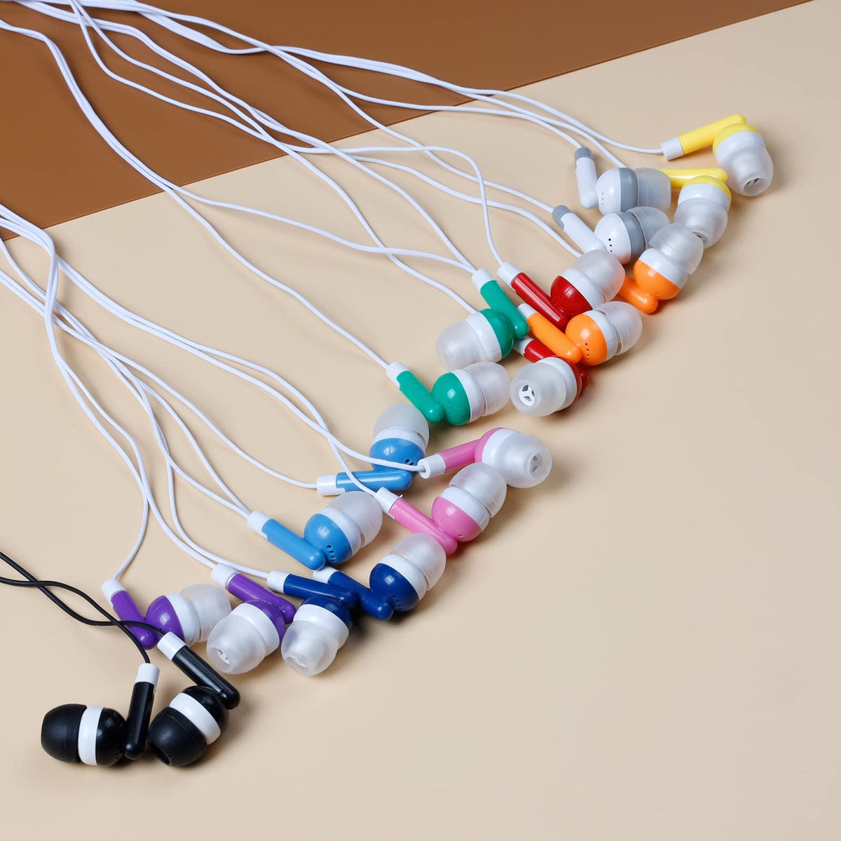 OSSZIT earbuds in a classroom setting demonstrating organized group use