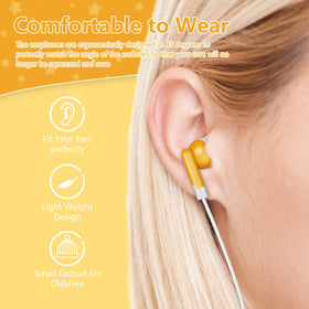 OSSZIT earbud close-up showing durable housing and comfortable fit benefit