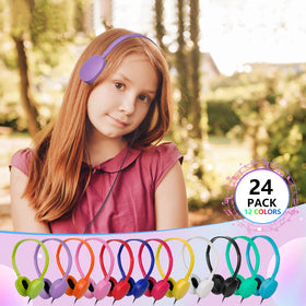 OSSZIT multi-color array of headphones displaying 12 bright color options