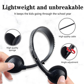 OSSZIT close-up of ear cushion showing soft wipeable padding for comfort