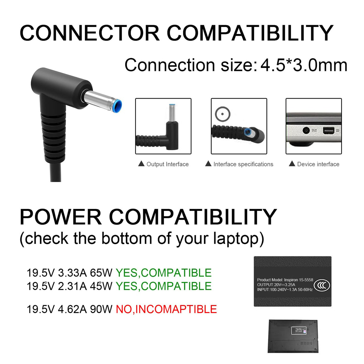 Ostrich compact travel charger fits bags easily for on-the-go work.
