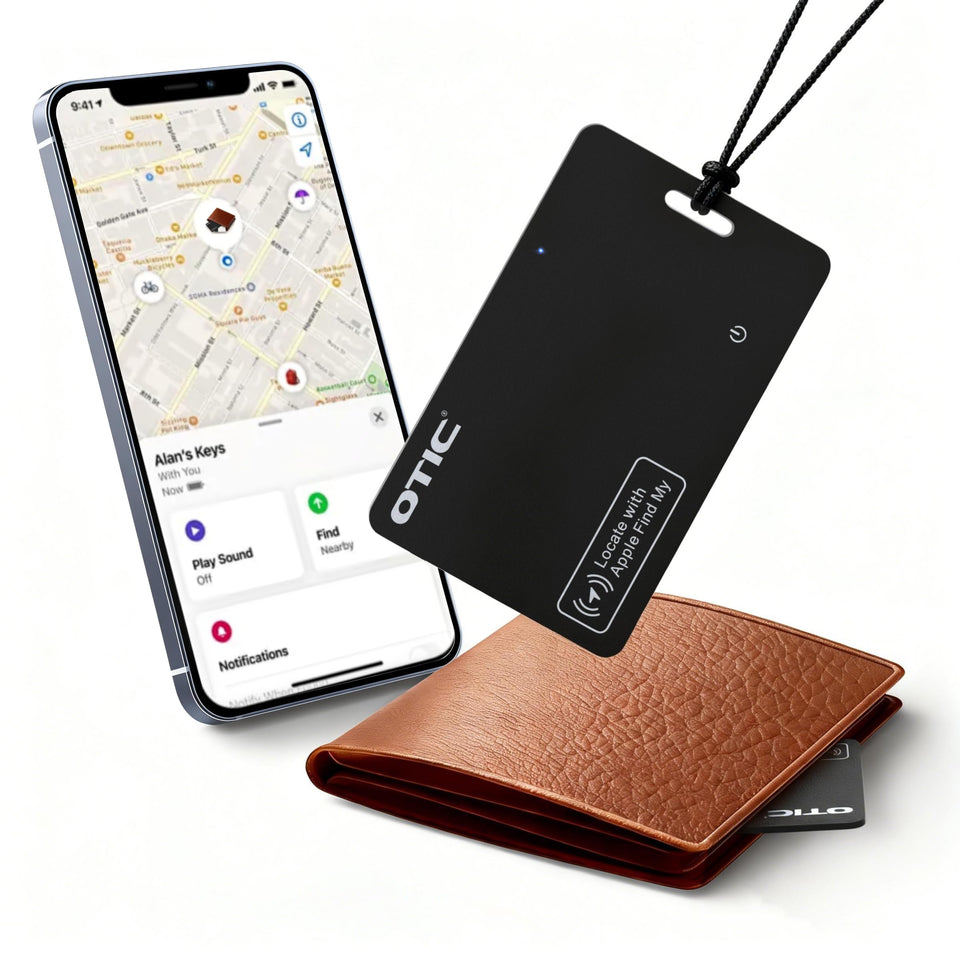 OTIC Apple Find My wallet tracker enabling quick location via Find My network