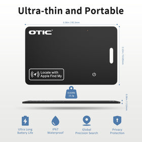 OTIC LED indicators show battery status at a glance