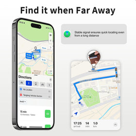OTIC Wallet Tracker Card emits a 60dB alarm to locate items