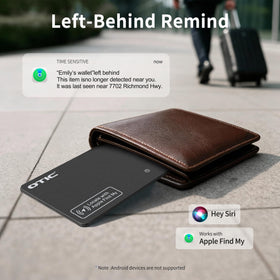 OTIC Wallet Tracker Card, ultrathin 1.7mm profile for easy storage