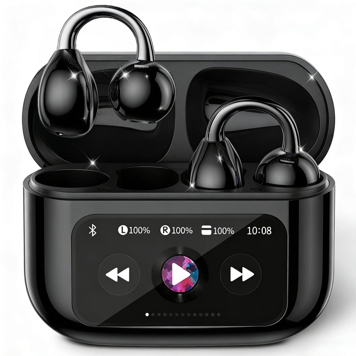 Otinsile M100 case display controls music and calls on the go.