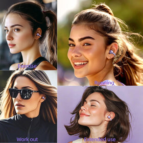 Otinsile M100 purple finish adds stylish, lightweight earbuds