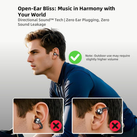 Otinsile M100 titanium alloy clip stays securely in place during activity.