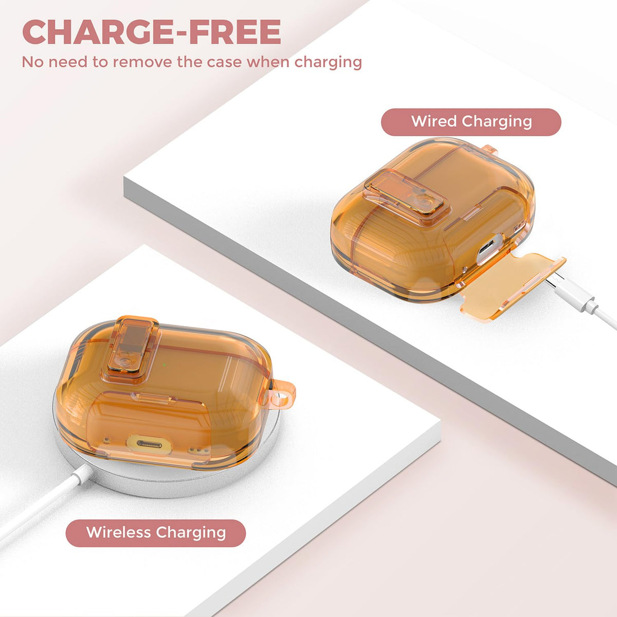 OTOTO AirPods Pro 3 breakaway carabiner for on-the-go clipping