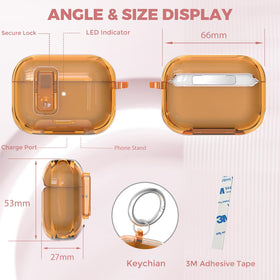 OTOTO AirPods Pro 3 keychain attachment for portability