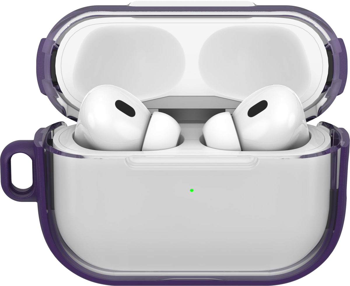 OtterBox AirPods Pro Case 2 carabiners attached, ready for on-the-go portability.