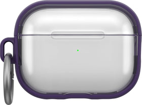OtterBox AirPods Pro Case 2 clear side view shows grip and color pop.