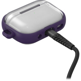 OtterBox AirPods Pro Case 2 charging through the case on MagSafe.