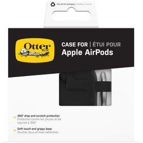 OtterBox AirPods Soft Touch Grip aids secure handling daily.