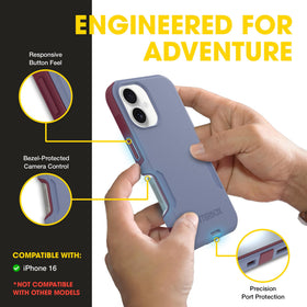 OtterBox close-up of rear camera bezel protecting lens and absorbing shock