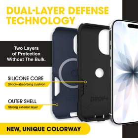 OtterBox commuter camera area close-up highlighting raised lens protection