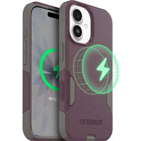 OtterBox front view showing purple–ish finish and slim protection benefit