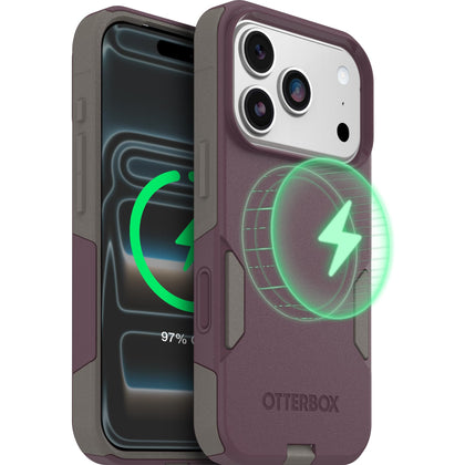 OtterBox commuter front view showing slim profile and protective edges