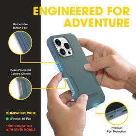OtterBox side profile illustrating thin, pocket-friendly protection benefit