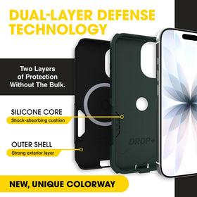 OtterBox Commuter rear camera area close-up showing lens protection