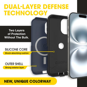 OtterBox Commuter close-up of back texture for improved grip