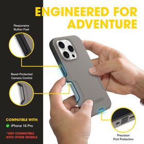OtterBox Commuter side profile illustrating thin dual-layer design and low bulk