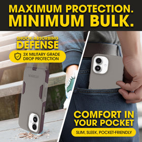 OtterBox integrated Camera Control button being used for quick photo access
