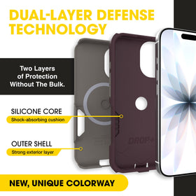 OtterBox thin side profile demonstrating pocket-friendly design and slim fit