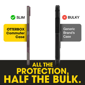 OtterBox slim profile in pocket demonstrating pocket-friendly convenience