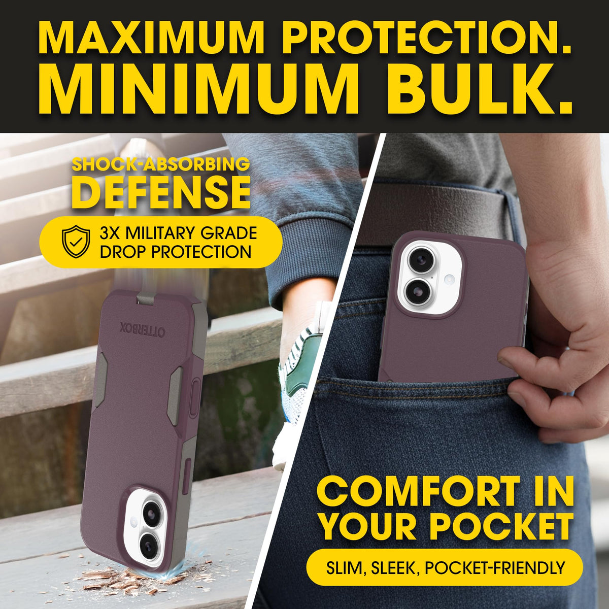 OtterBox in-hand showing tactile buttons and improved grip for control
