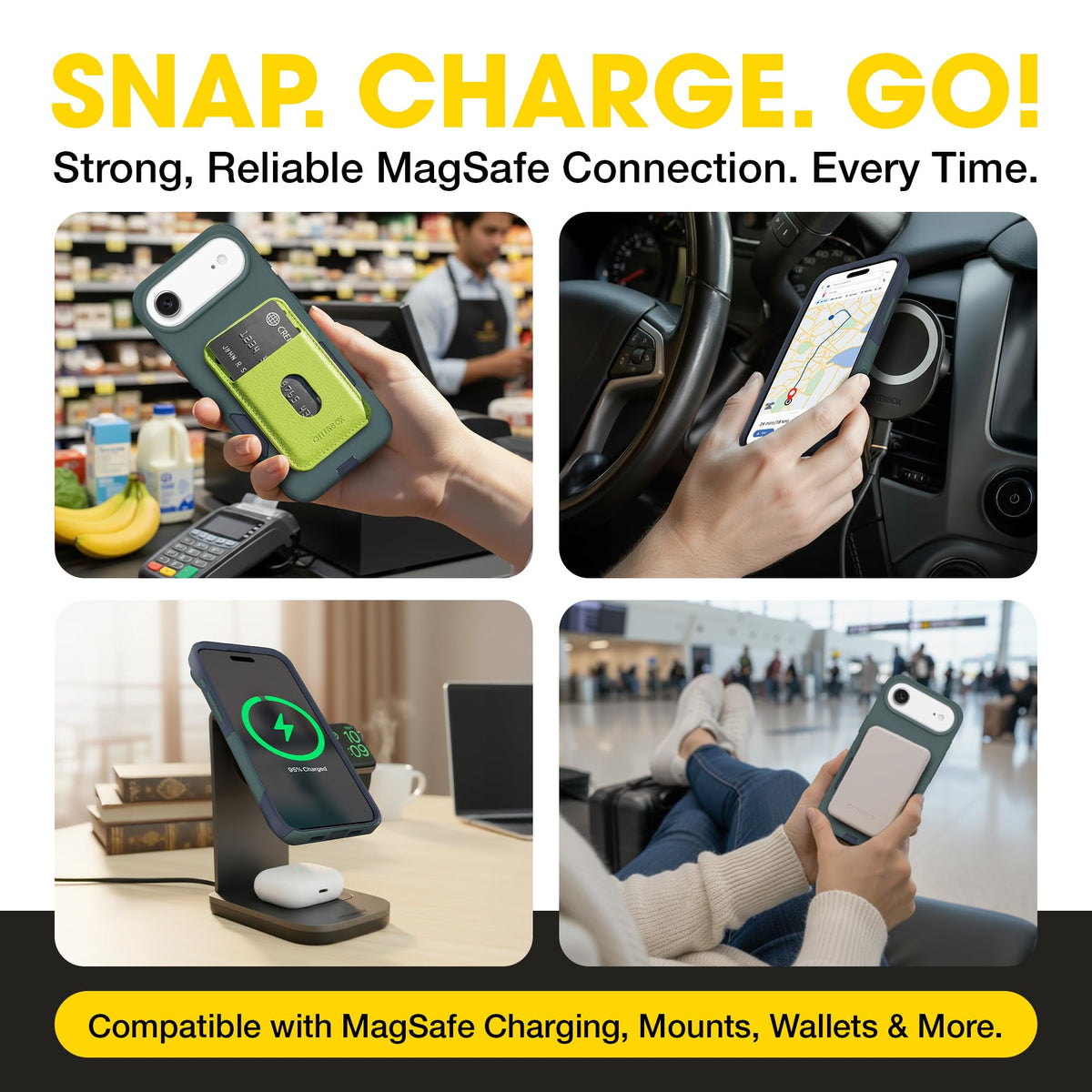 OtterBox Camera Control button being used for quick photo access benefit