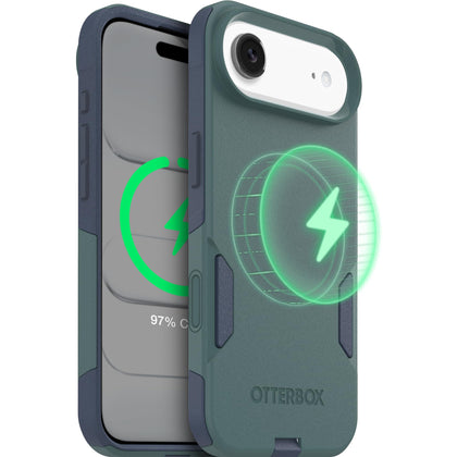 OtterBox front view showing slim Saltwater Breeze profile and pocket-friendly benefit