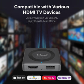 OTTOCAST Car TV Mate Pro compatibility with 800+ wired CarPlay cars