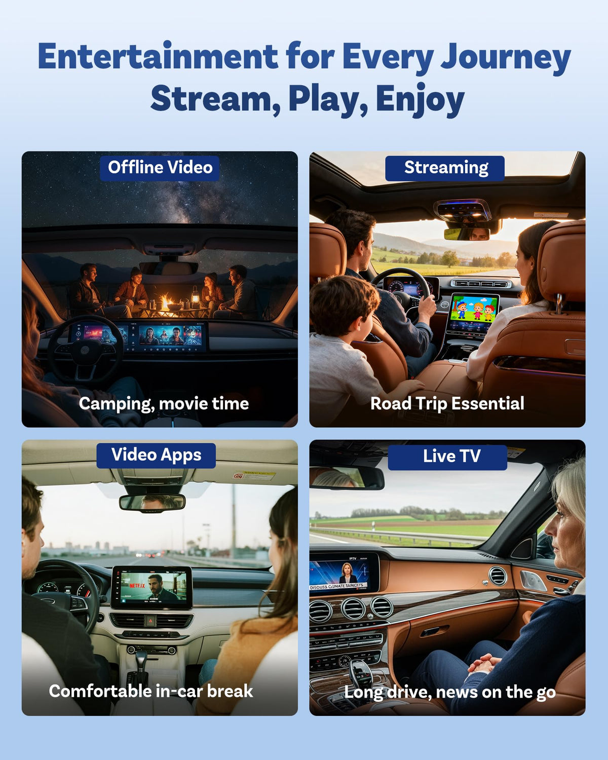 OTTOCAST plug-and-play connects in 10–15 seconds for quick use