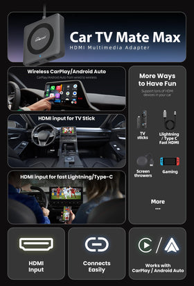 OTTOCAST wireless Android Auto connects Android for hands-free use.
