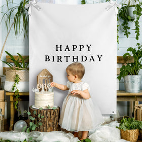 Oudain Hanging string and clips kit to display the banner in minutes.