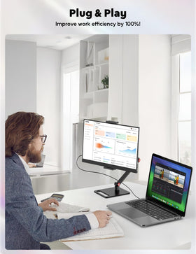 OUNSHLI travel ready monitor fits slim bags and boosts productivity