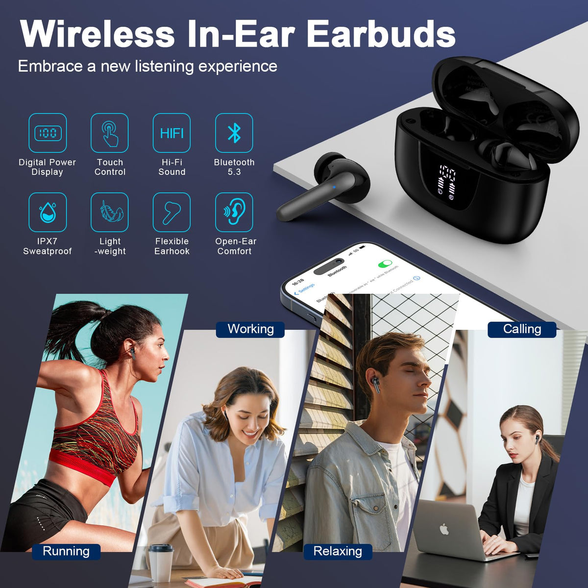 Ououdee USB-C cable and open case showing fast charging convenience