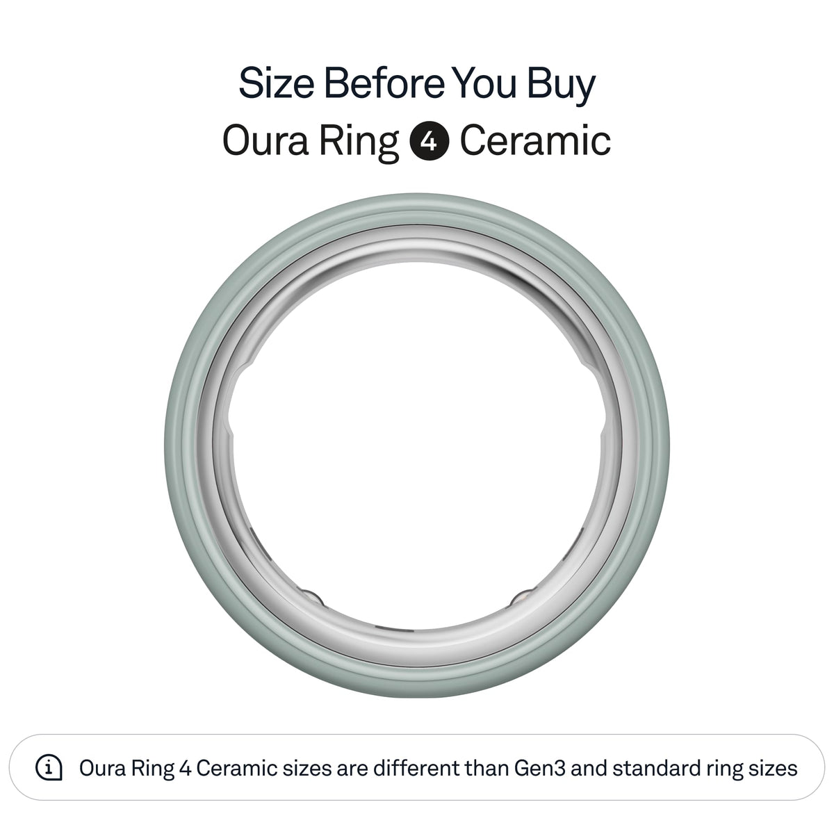 Oura Ring 4 Ceramic Tide worn on finger, comfortable all-day wear.