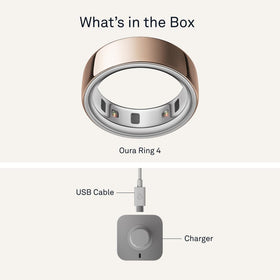 OURA Ring 4 lets you switch finishes in the app for style changes.
